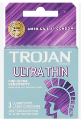 TROJAN ULTRA THIN 3CT - NO RETURN / NO EXCHANGE